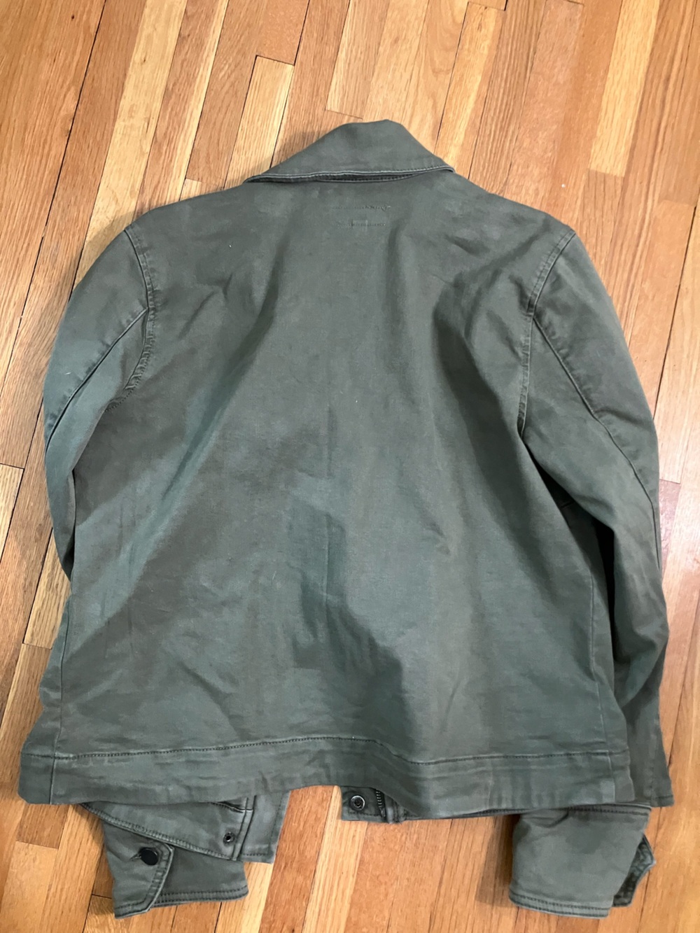 Olive Green Kut From the Kloth Women’s Zip Up Jacket - Picture 4 of 5